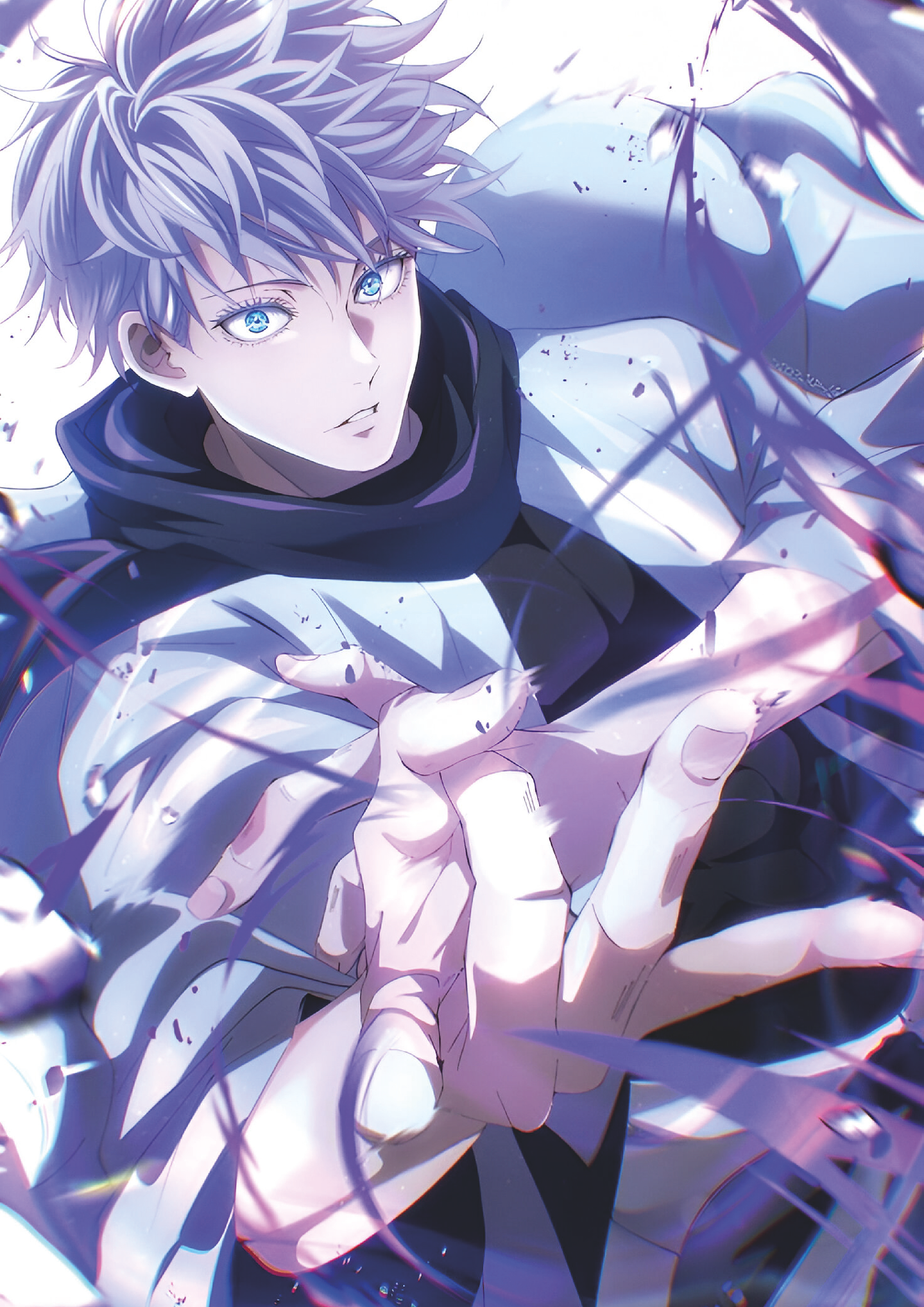 Cuadro Anime Satoru Gojo – Mirada Infinita 1