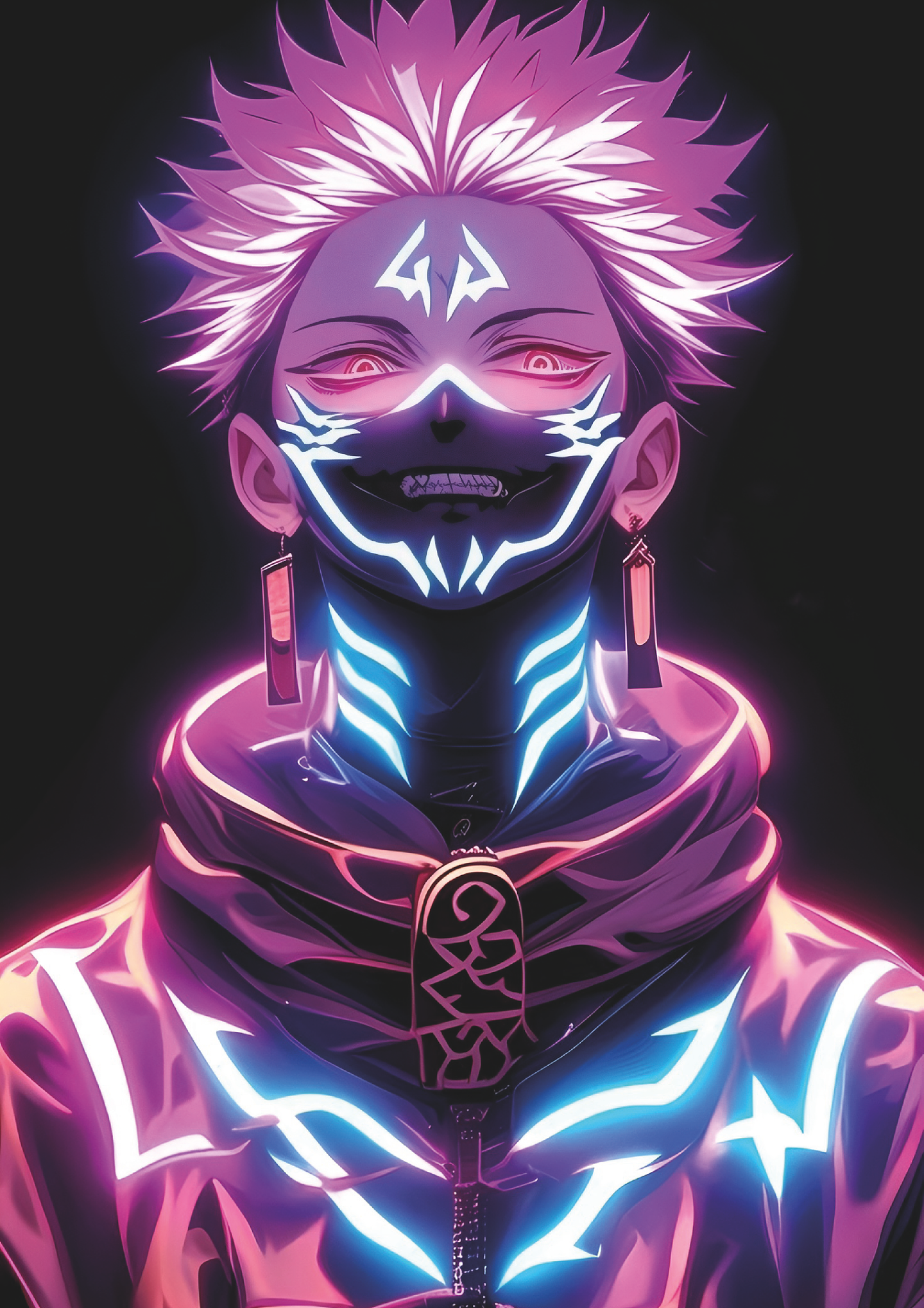 Cuadro Anime Ryomen Sukuna – Energía Maldita 1