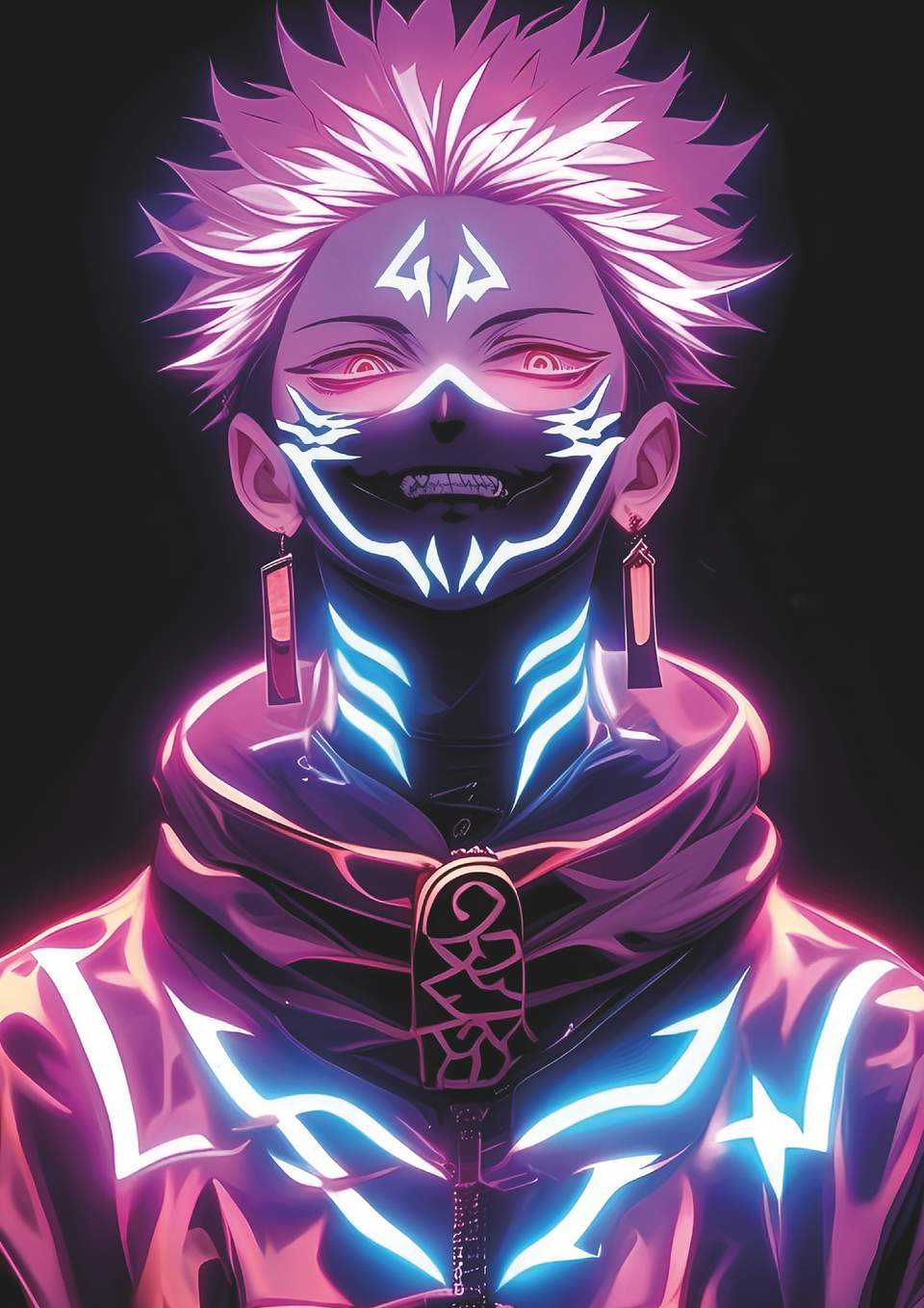 Cuadro Anime Ryomen Sukuna – Energía Maldita 1