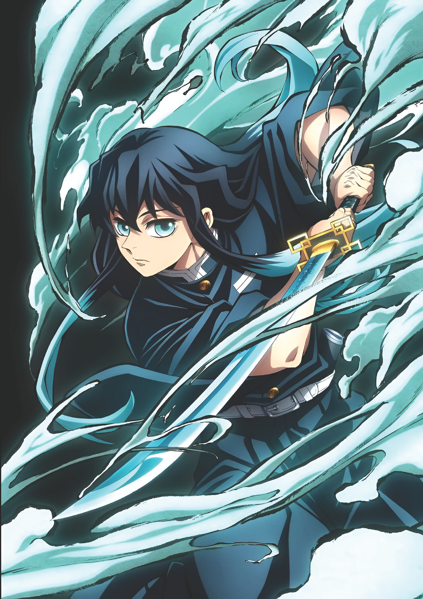 Cuadro Anime Muichiro Tokito – Respiración de la Niebla 1