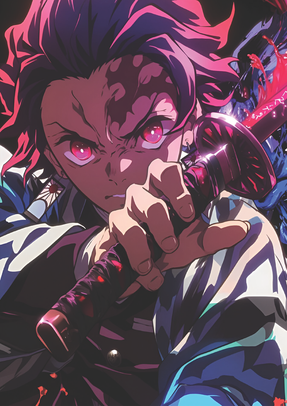 Cuadro Anime Tanjiro Kamado – Determinación 1