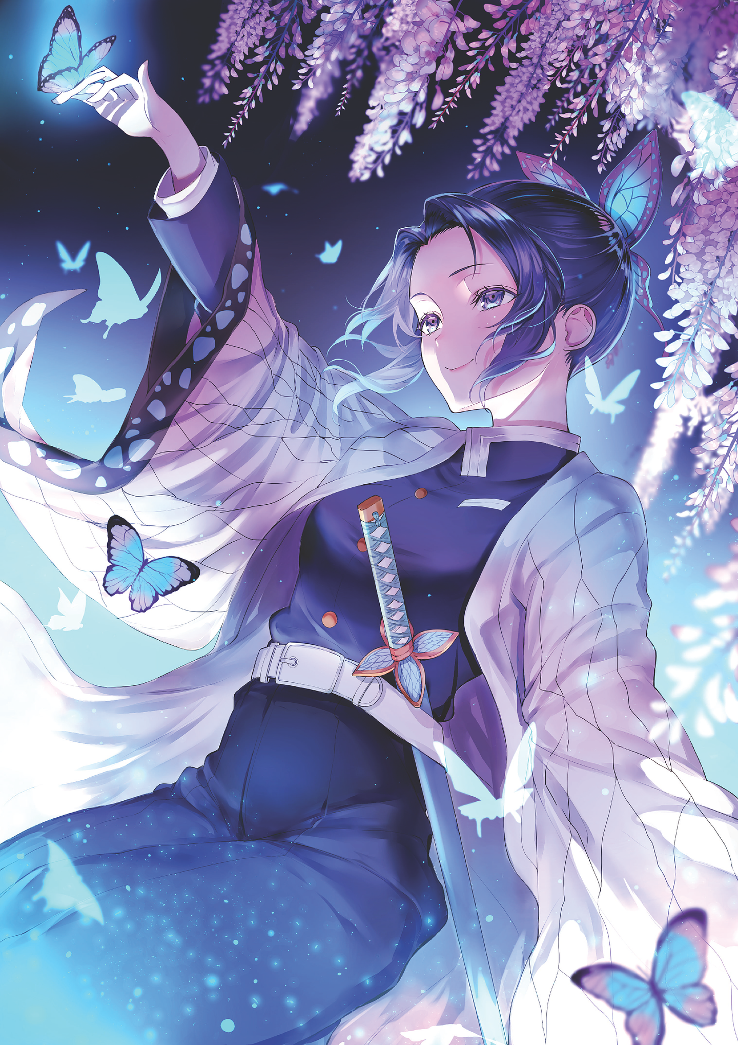 Cuadro Anime Shinobu Kocho – Pilar del Insecto 1