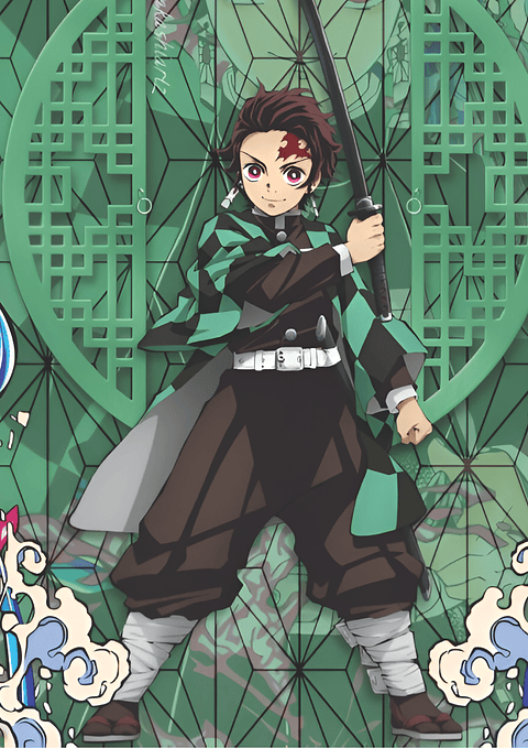 Cuadro Anime Tanjiro Kamado – Cazador de Demonios