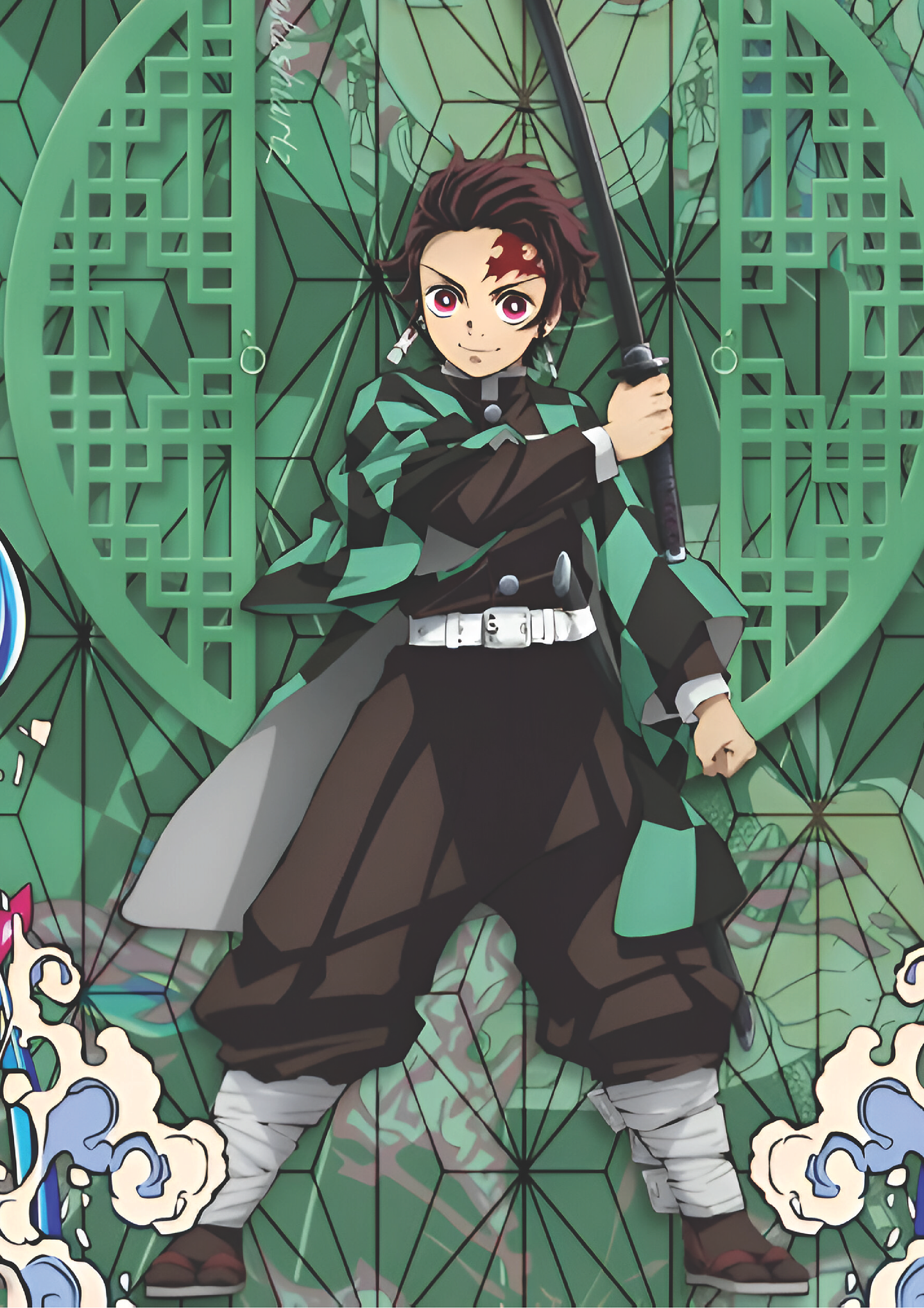 Cuadro Anime Tanjiro Kamado – Cazador de Demonios 1