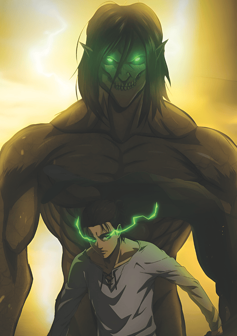 Cuadro Anime Eren Yeager Titán Attack on Titan