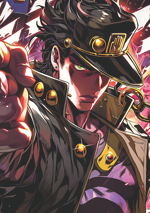 Cuadro Anime Jotaro Kujo JoJo Pose
