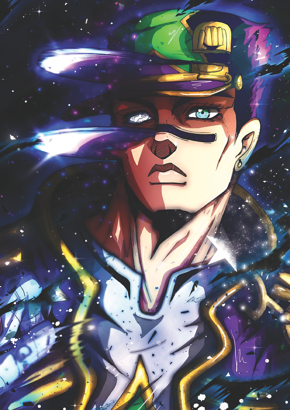 Cuadro Anime Jotaro Kujo Universo JoJo 1