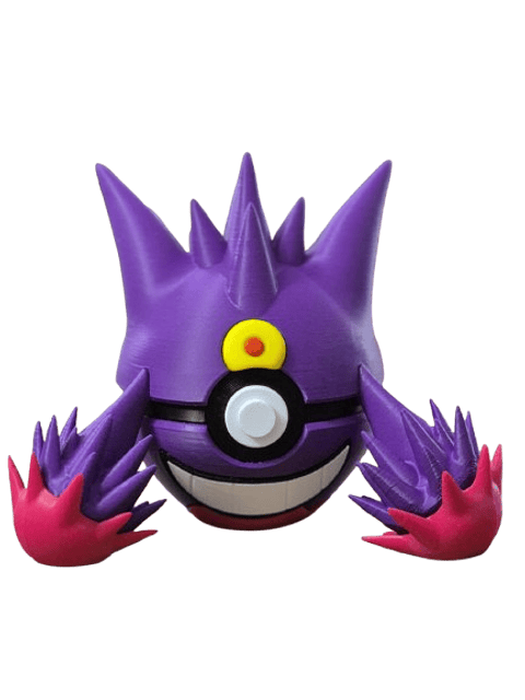 Pokébola 3D Gengar – Figura Coleccionable