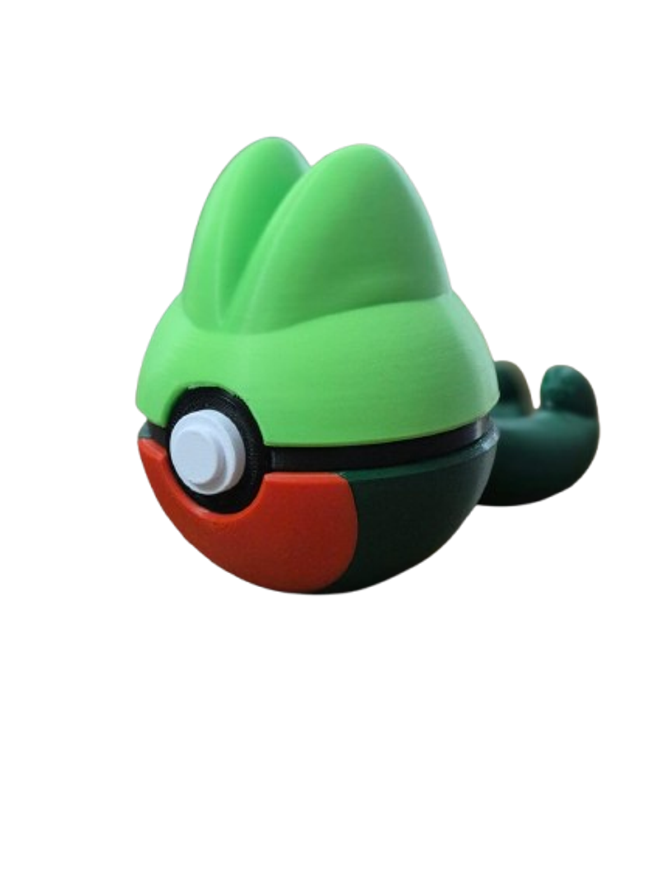 Pokébola 3D Treecko – Figura Coleccionable 1