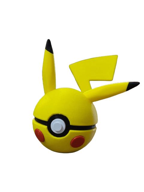 Pokébola 3D Pikachu – Figura Coleccionable