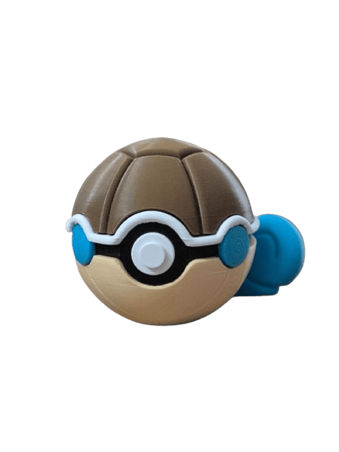 Pokébola 3D Squirtle – Figura Coleccionable