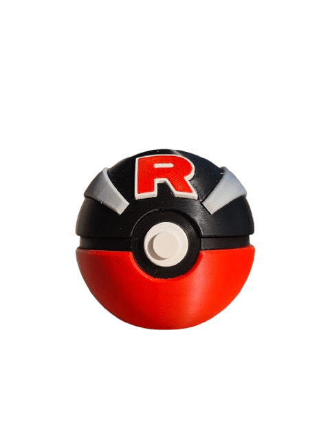 Pokébola 3D Team Rocket – Figura Coleccionable