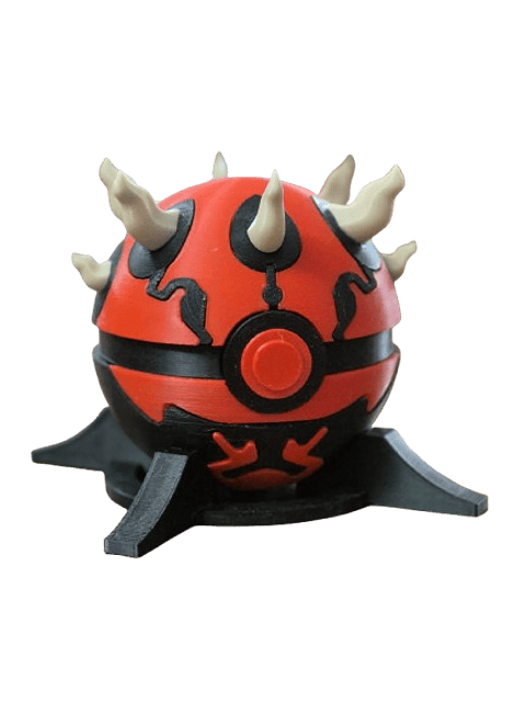 Pokébola 3D Darth Maul – Figura Coleccionable