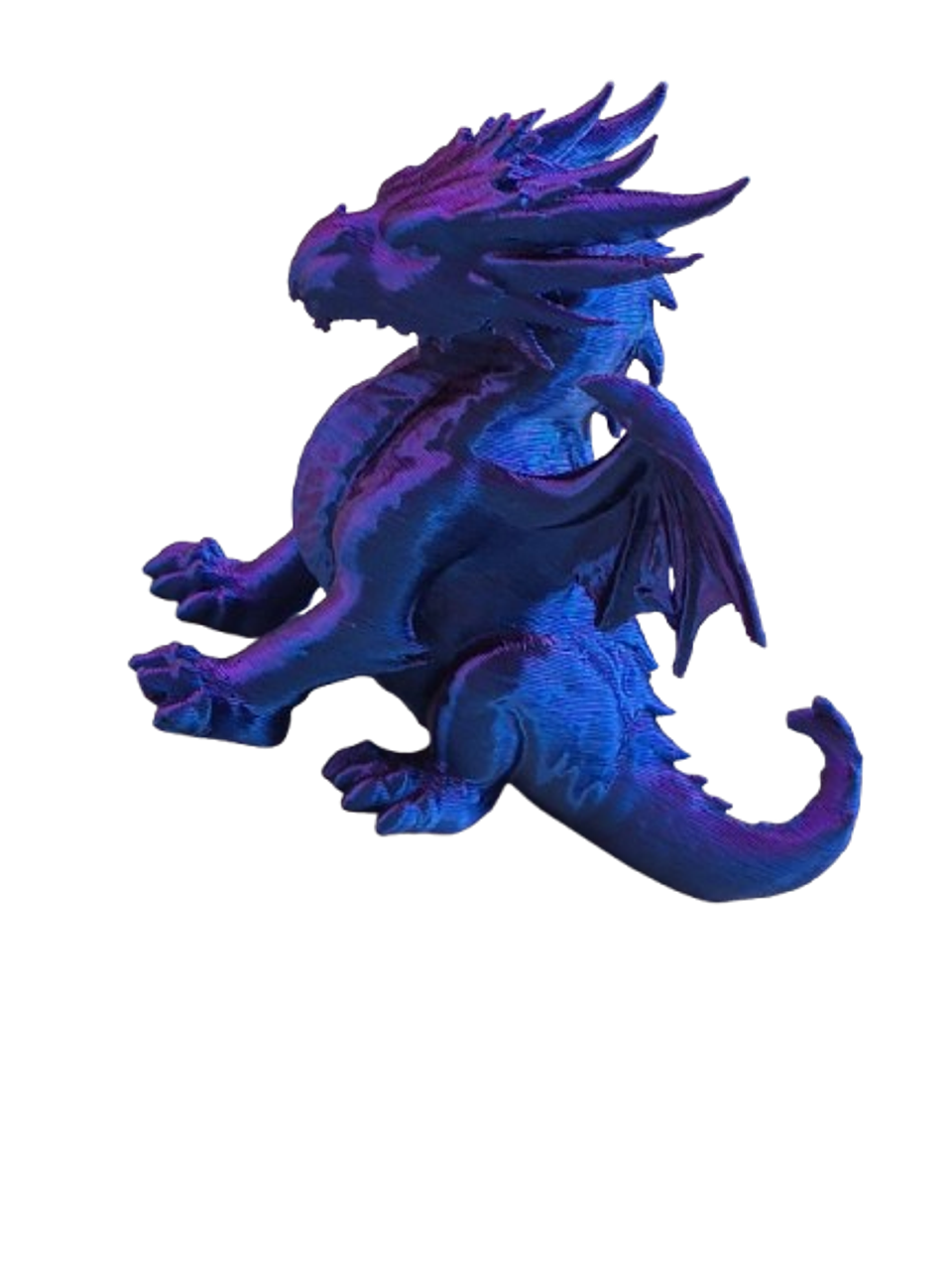 Figura 3D Dragón Bicolor – Figura Fantasía Coleccionable 1