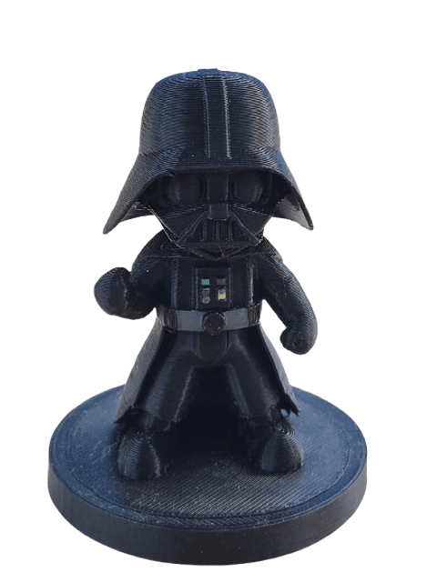 Figura 3D Darth Vader Chibi – Coleccionable Star Wars