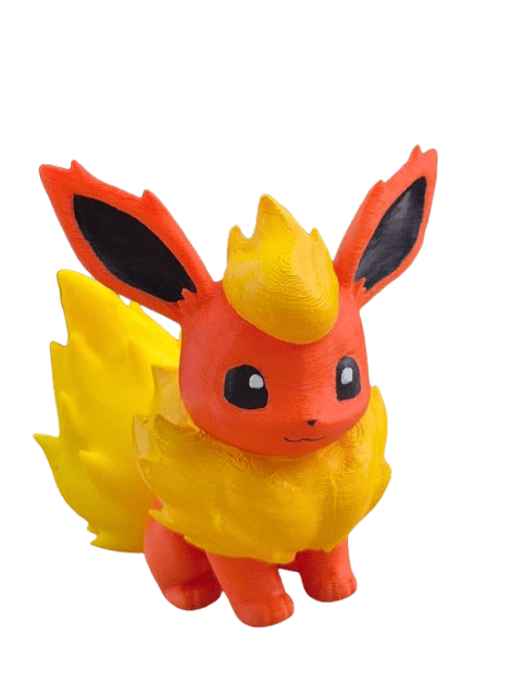 Figura 3D Flareon – Coleccionable Pokémon