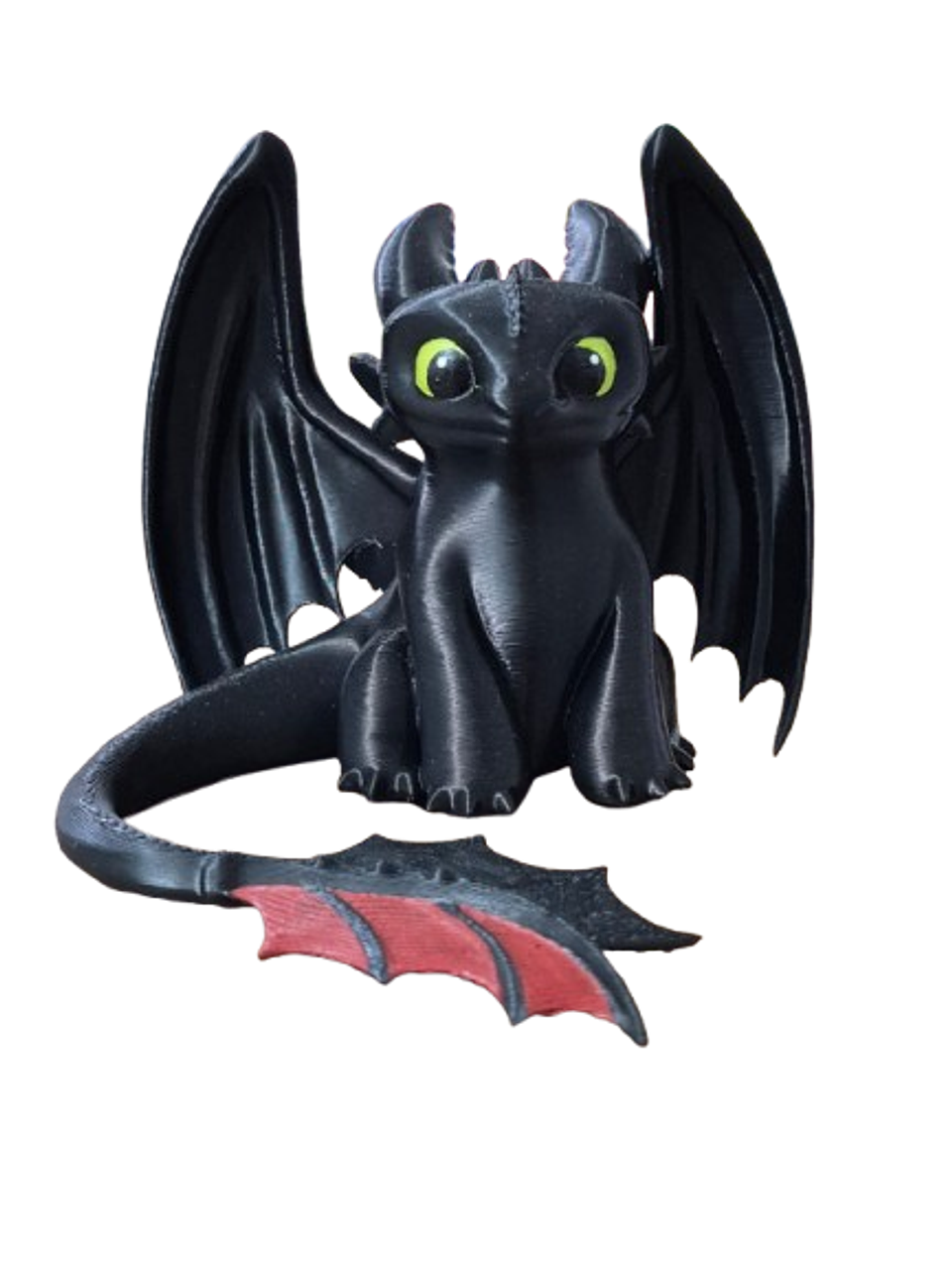 Figura 3D Chimuelo (Toothless) – Coleccionable Cómo Entrenar a tu Dragón 1