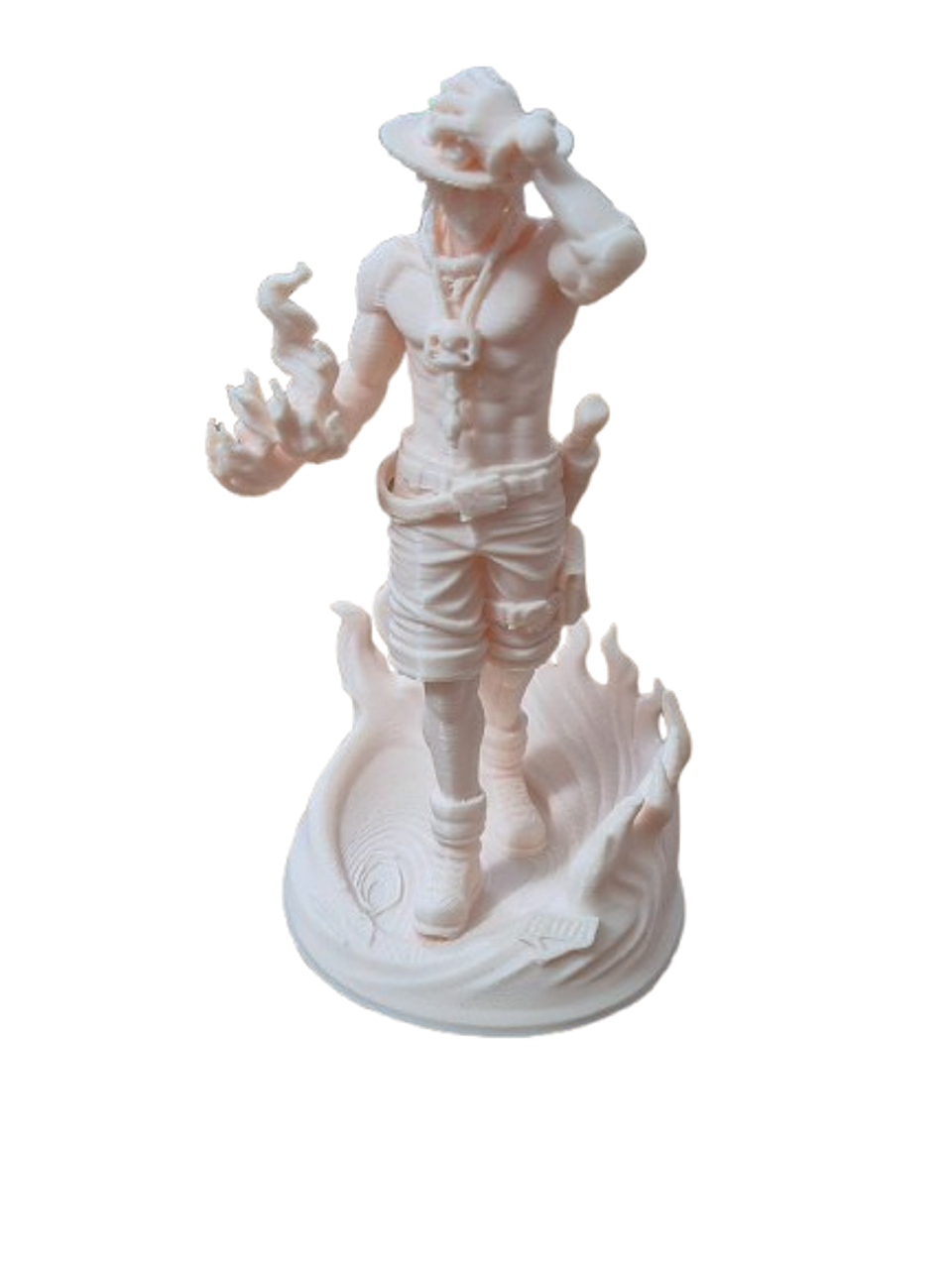 Figura 3D Portgas D. Ace – Coleccionable One Piece 1