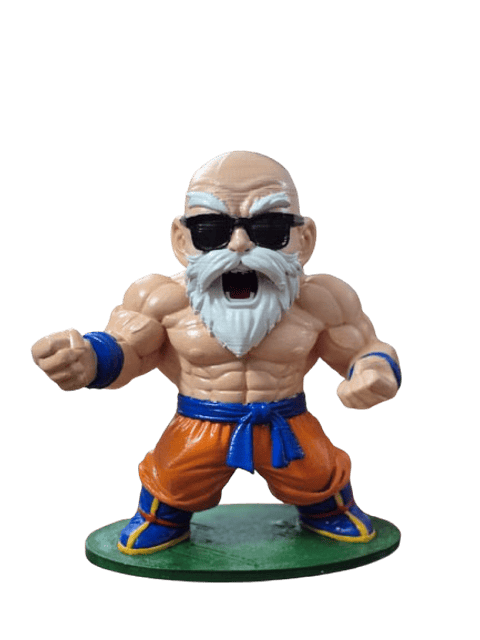 Figura 3D Maestro Roshi – Coleccionable Dragon Ball