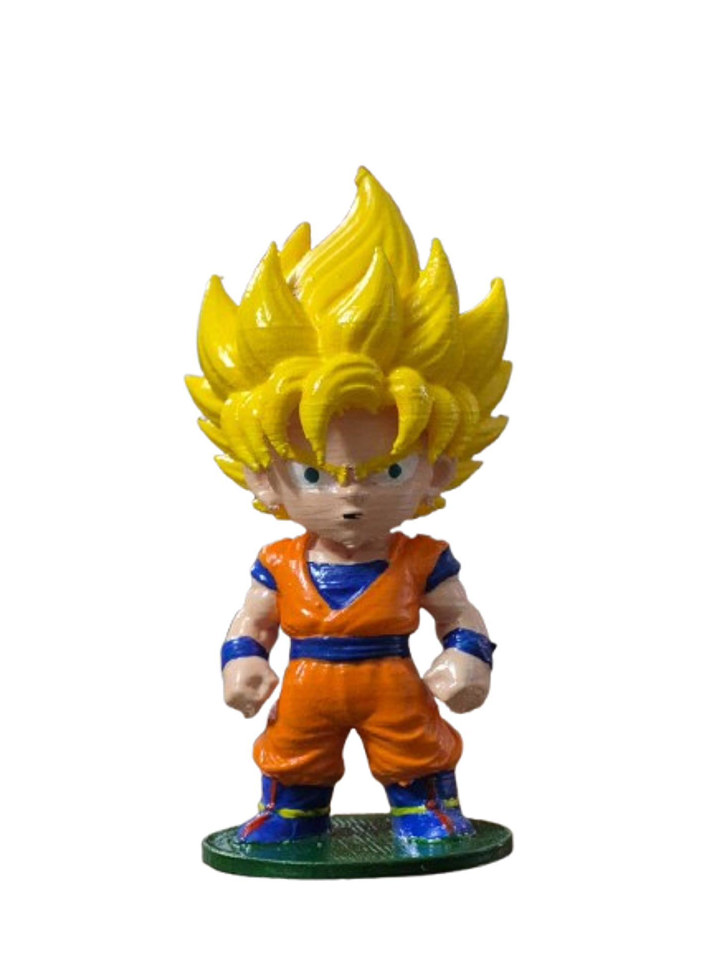Figura 3D Goku Super Saiyan – Coleccionable Dragon Ball 1