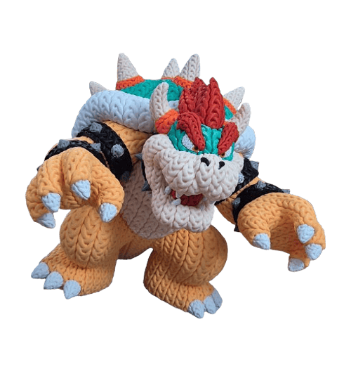 Figura 3D Bowser – Coleccionable Super Mario