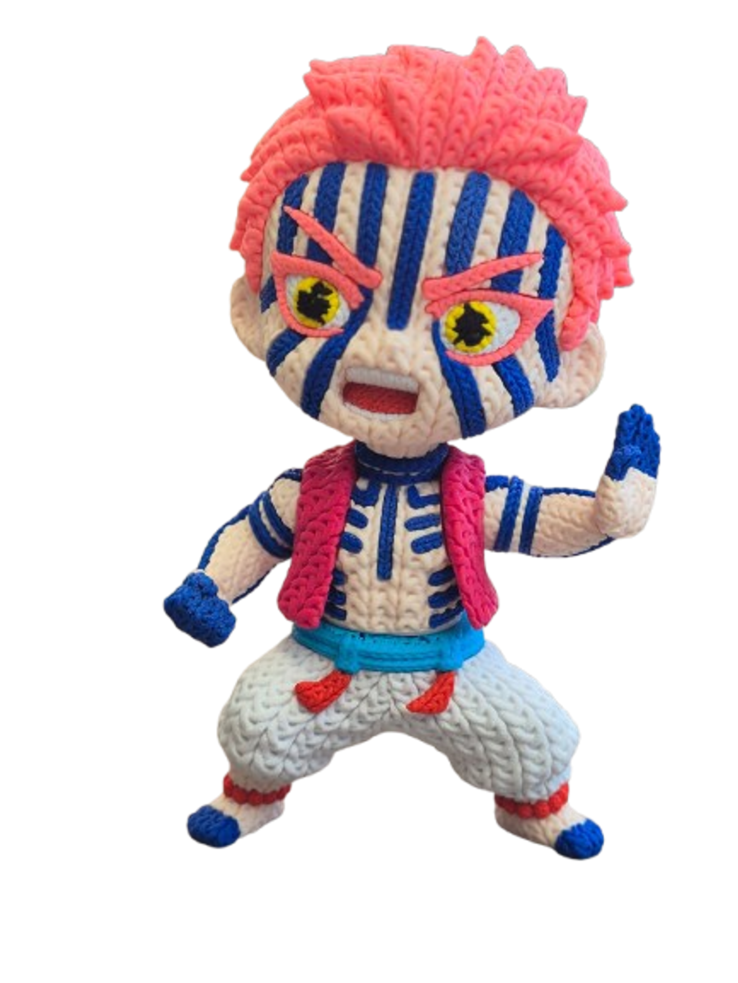 Figura 3D Akaza – Coleccionable Demon Slayer 1