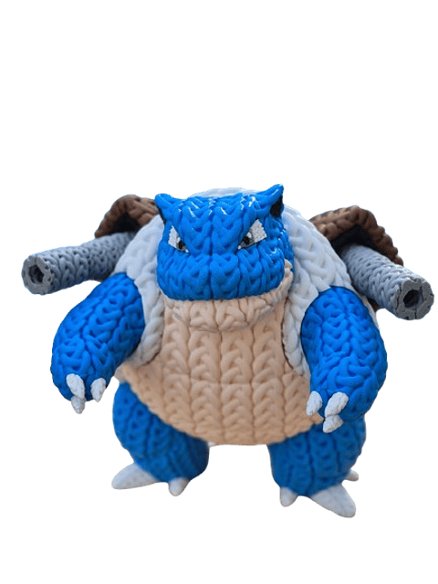 Figura 3D Blastoise – Coleccionable Pokémon
