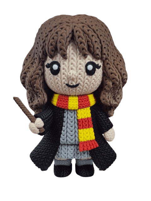 Figura 3D Hermione Granger – Coleccionable Harry Potter