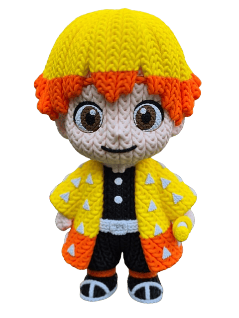 Figura 3D Zenitsu Agatsuma – Coleccionable Demon Slayer