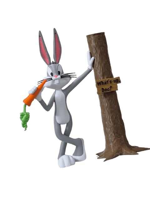 Figura 3D Bugs Bunny – Coleccionable Looney Tunes