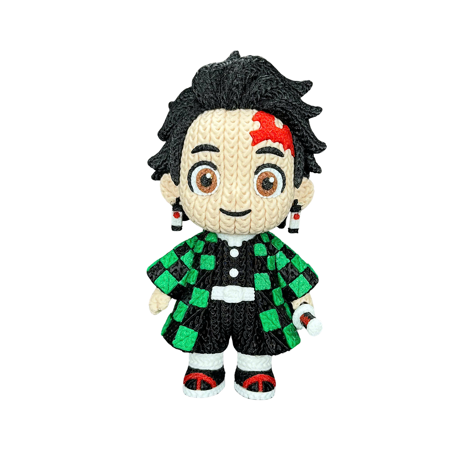 Figura 3D Tanjiro Kamado – Coleccionable Demon Slayer 1