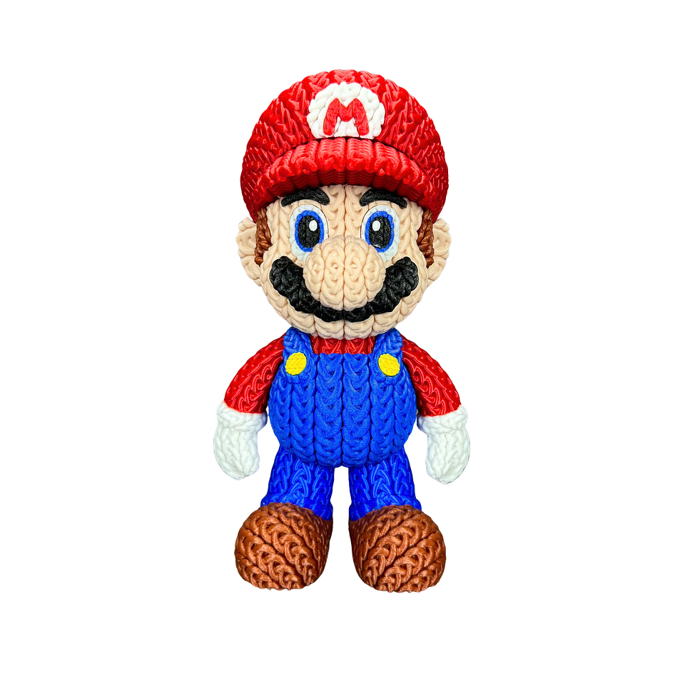 Figura 3D Mario – Coleccionable Super Mario 1