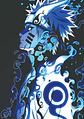 Poster Naruto Kyubi Chakra Holográfico Decoración Anime - Miniatura 1