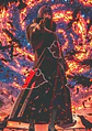 Poster Itachi Uchiha Akatsuki Holográfico Decoración Anime - Miniatura 1