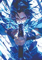 Poster Sasuke Uchiha Chidori Holográfico Decoración Anime - Miniatura 1