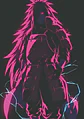 Poster Madara Uchiha Neon Holográfico Anime - Miniatura 1