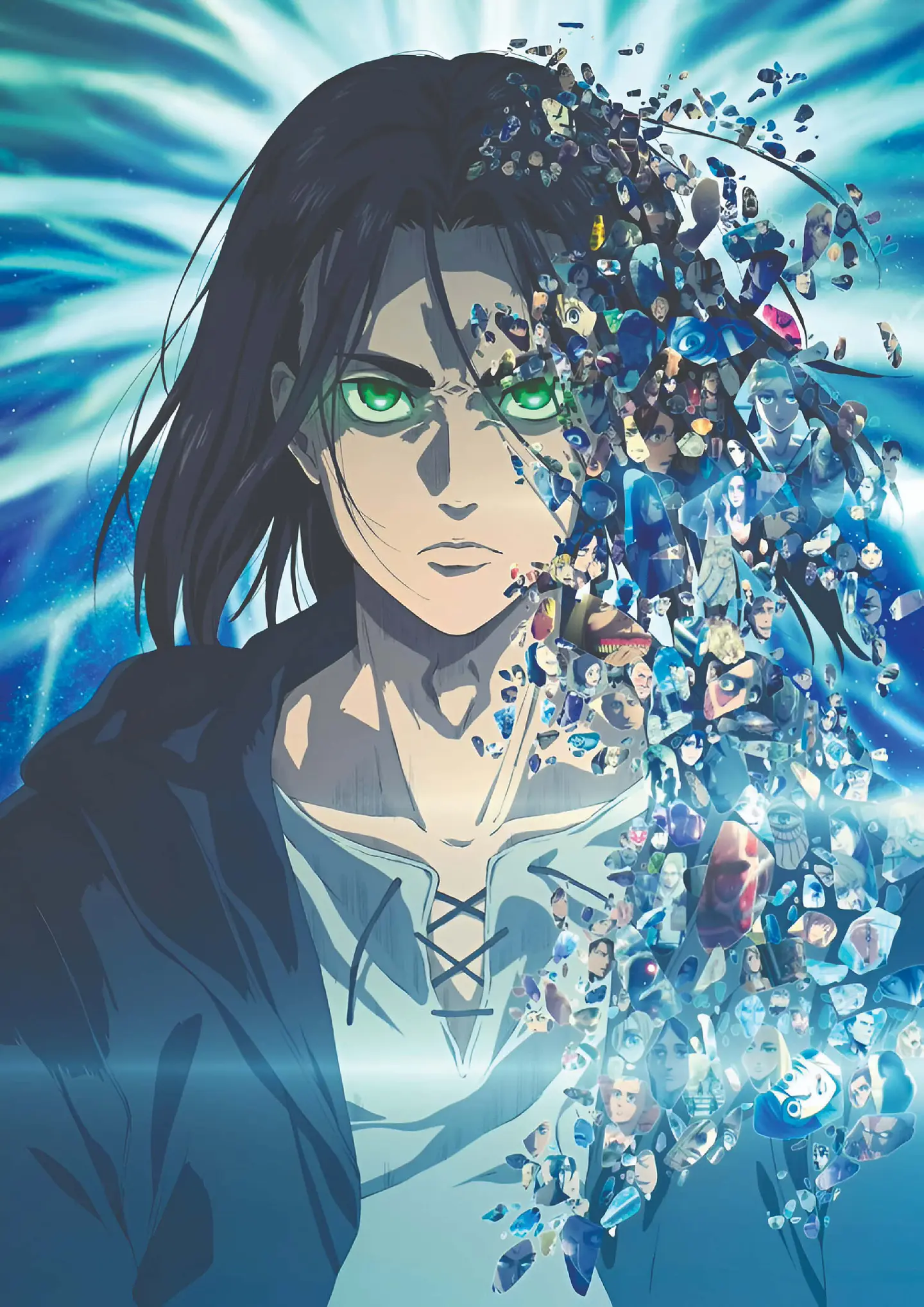 Poster Eren Jaeger Attack on Titan Anime 1