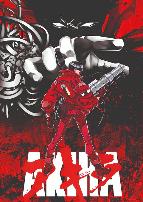 Cuadro Akira Kaneda Cyberpunk Rojo Anime