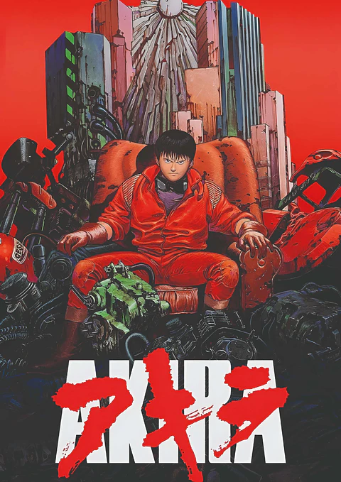 Cuadro Akira Kaneda Neo Tokyo Anime