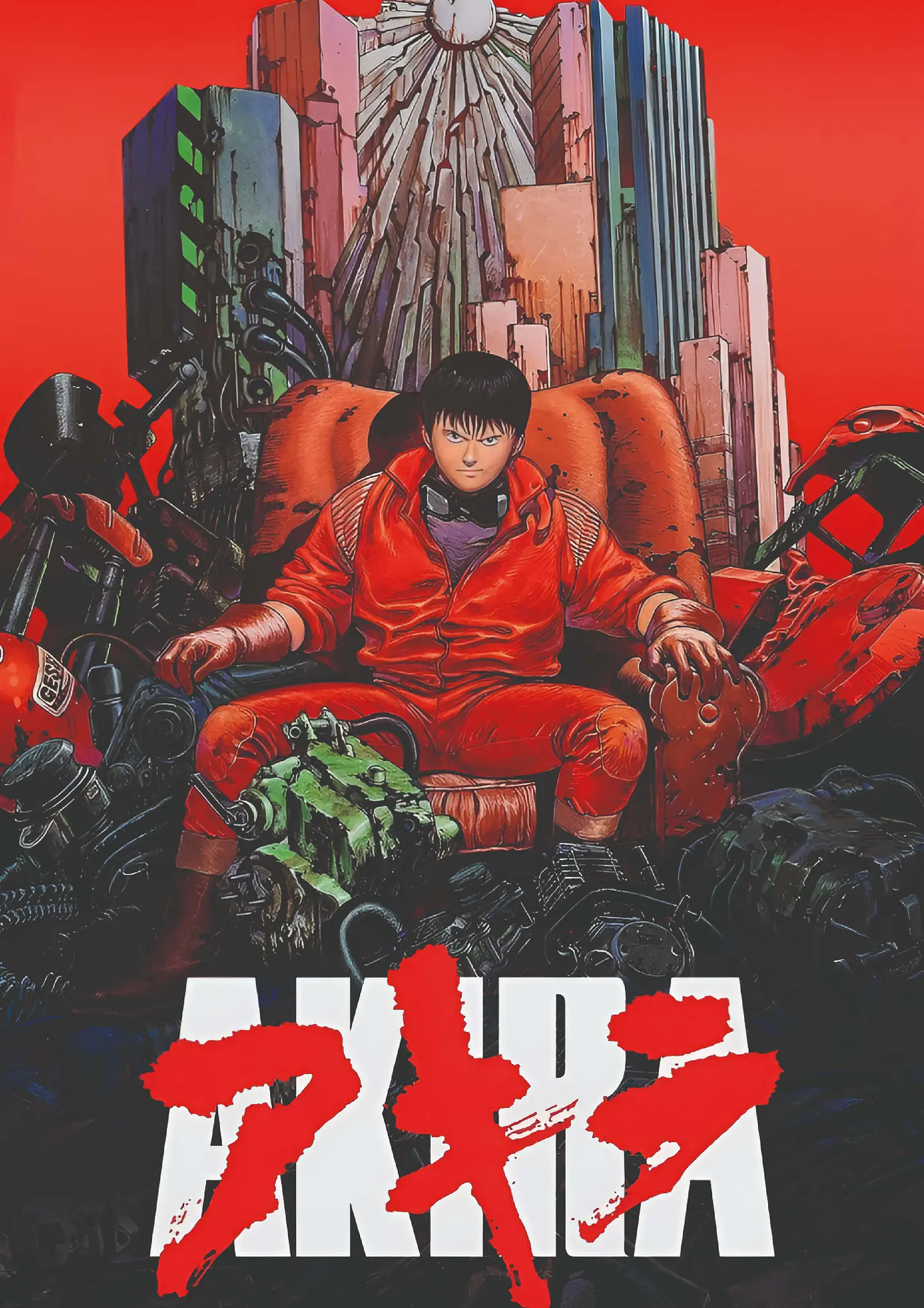 Cuadro Akira Kaneda Neo Tokyo Anime 1