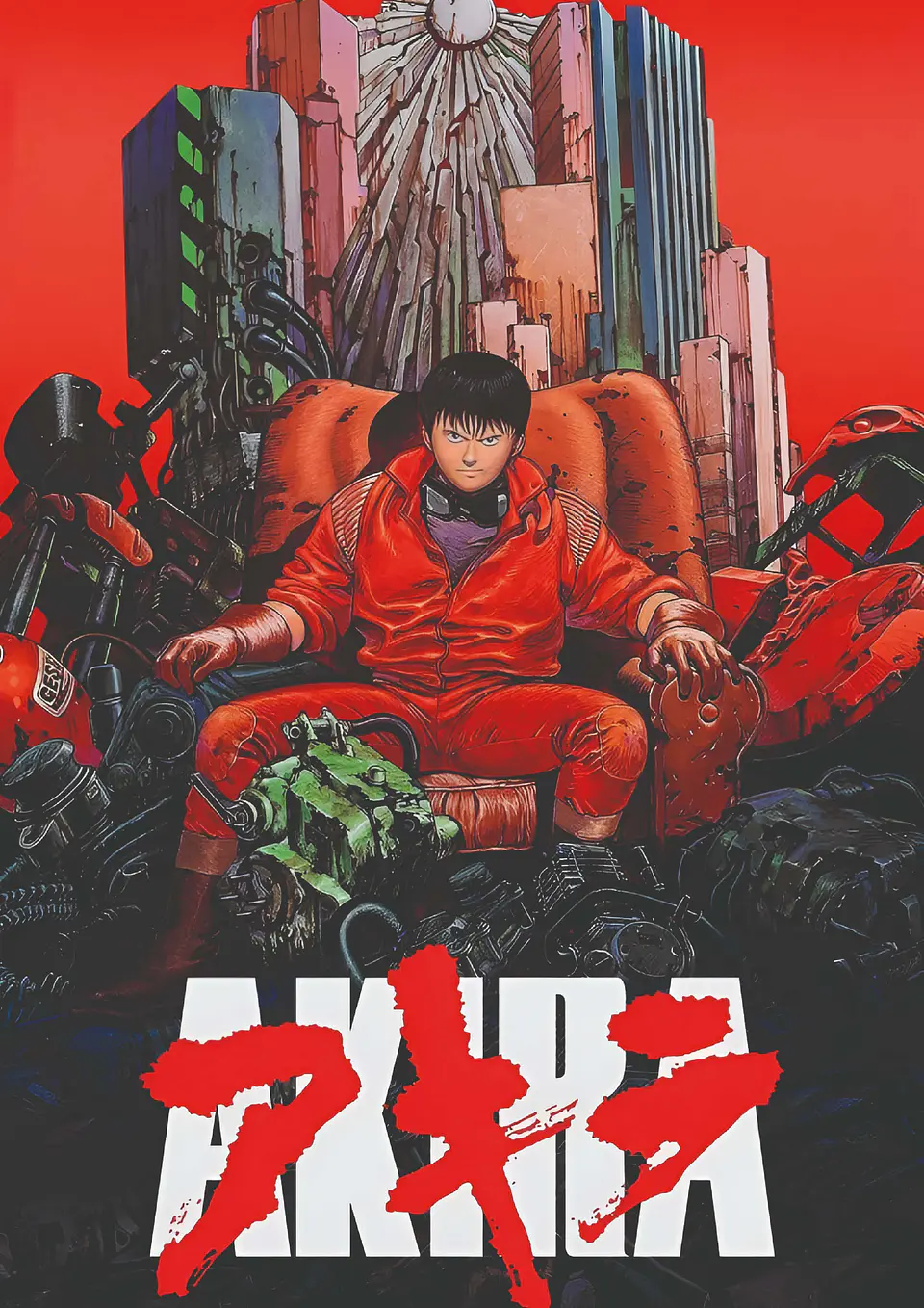 Cuadro Akira Kaneda Neo Tokyo Anime 1