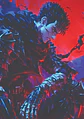 Cuadro Guts Berserk Guerrero Oscuro Anime - Miniatura 1