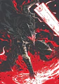 Cuadro Berserk Armadura Roja Guts Anime - Miniatura 1
