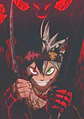 Cuadro Asta Black Clover Demonio Anime - Miniatura 1
