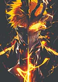 Cuadro Ichigo Hollow Bleach Fuego - Miniatura 1