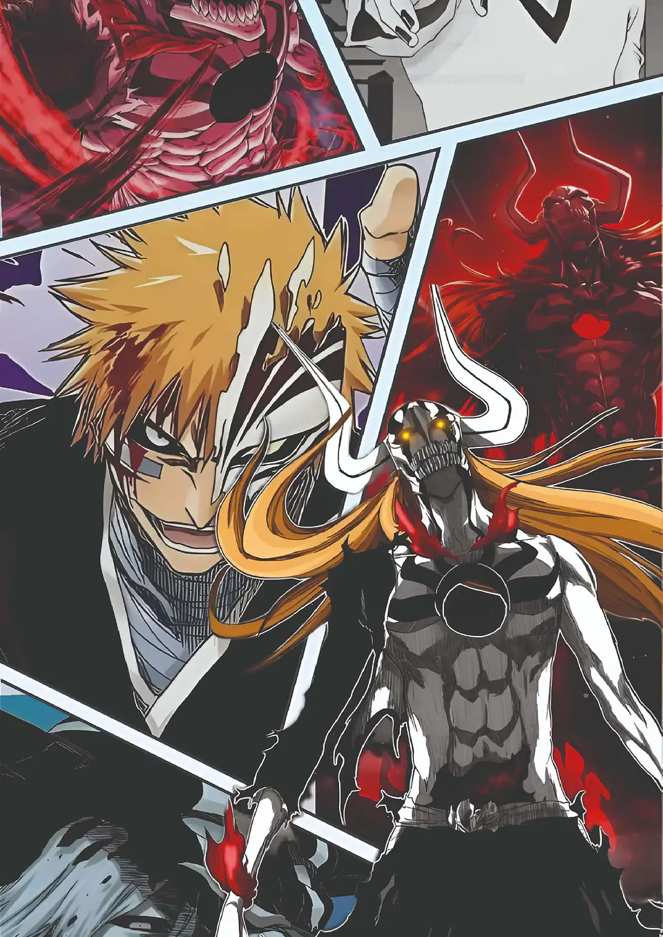 Cuadro Ichigo y Ulquiorra Bleach 1