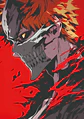 Cuadro Ichigo Hollow Rojo Bleach - Miniatura 1