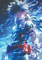 Cuadro Deku One For All Blue Aura - Miniatura 1