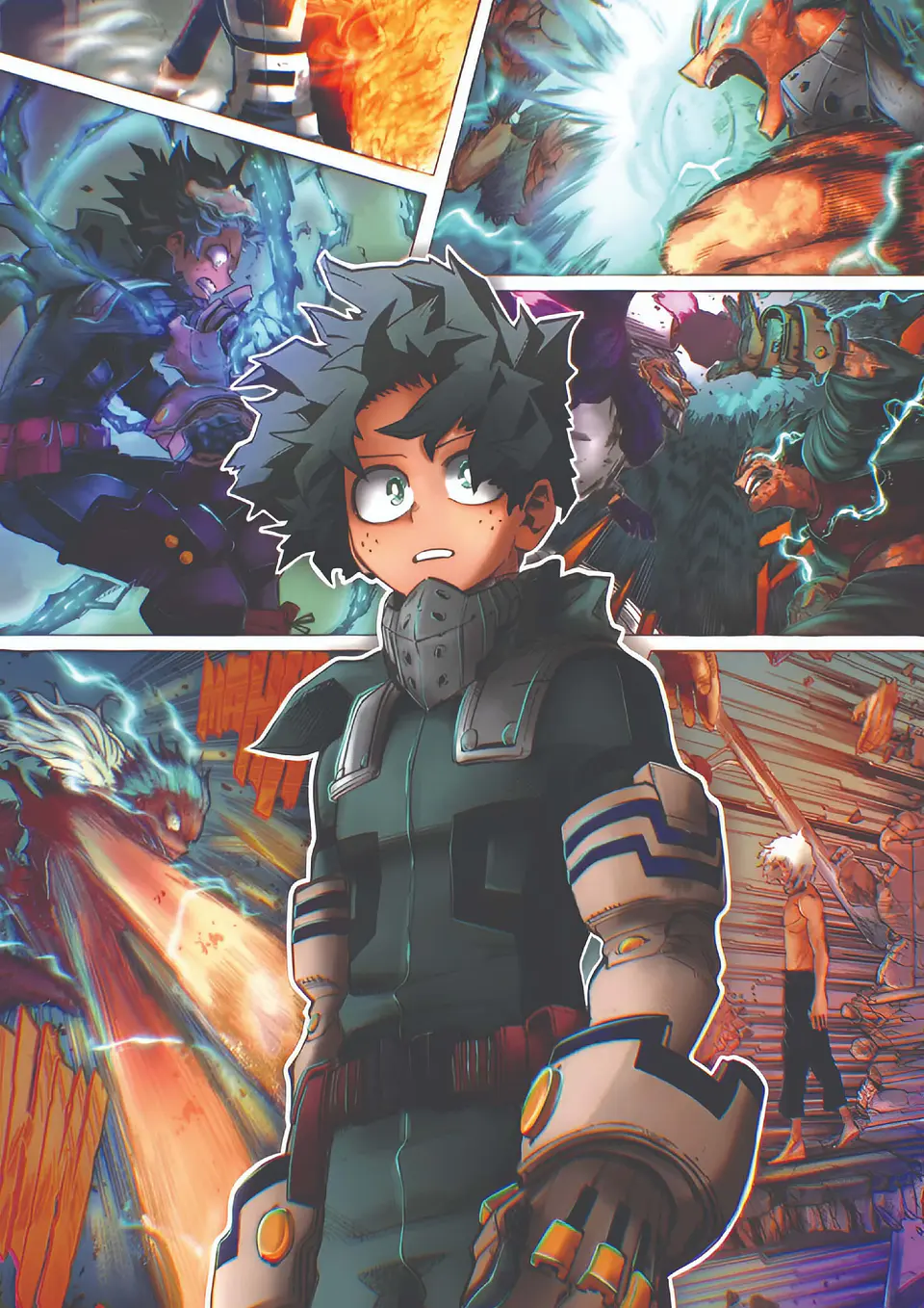 Cuadro Deku Batallas One For All 1