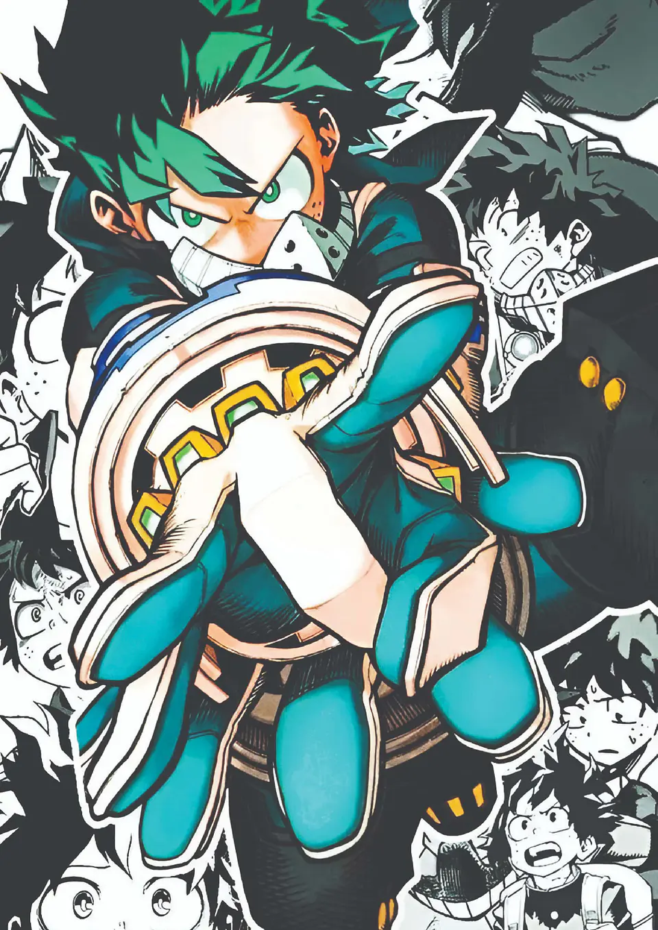 Cuadro Deku Manga One For All 1